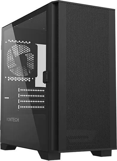 Корпус mATX MONTECH Air 100 Lite, Mini-Tower, без БП,  черный [air 100 lite black]